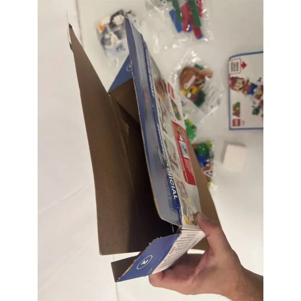 LEGO 71360 Super Mario Adventures w/ Mario 231 Pcs New Open Damaged Box NO MARIO